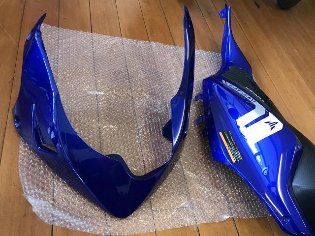 ヤマハ MT-07 外装 塗装 アンダーカウル